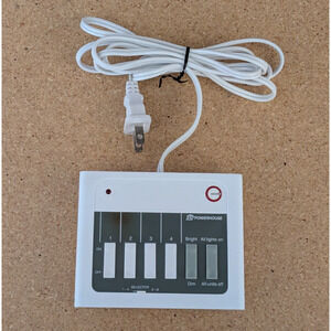 X-10 Powerhouse Tabletop Mini Controller MC460 for X10 Modules - White